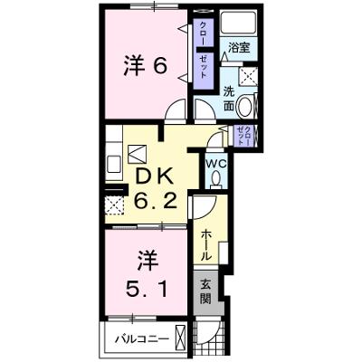 サンリットベルＡ 103【管理NO：1-014965201-01030】 ★家具家電は申し込み後に搬入します★の物件画像