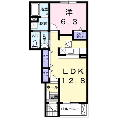クラール雅 102【管理NO：1-013211001-01020】 ★家具家電は申し込み後に搬入します 2026年08月中旬入居可能の物件画像