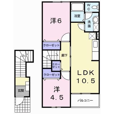 グリーンヒルズＥ 202【管理NO：1-012311702-02020】 ★家具家電は申し込み後に搬入します 2026年08月上旬入居可能の物件画像