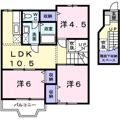ガーデンハイムＮ 203【管理NO：1-007873701-02030】 ★家具家電は申し込み後に搬入しますの物件画像