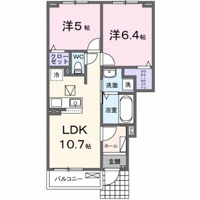メゾングレーヌ東觜崎駅前Ａ 102【管理NO：1-028510301-01020】 ★家具家電は申し込み後に搬入します 2026年09月中旬入居可能の物件画像