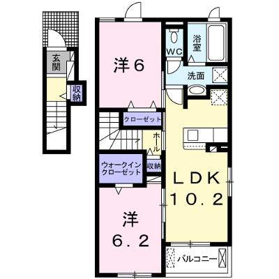 ル　ボヌール赤穂Ⅱ 201【管理NO：1-025494302-02010】の物件画像