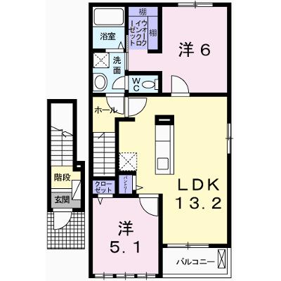 舞姫 204【管理NO：1-020262101-02040】 ★家具家電は申し込み後に搬入しますの物件画像