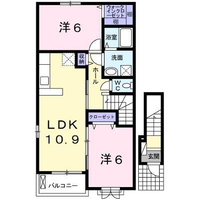 エリーゼ 201【管理NO：1-019335401-02010】 ★家具家電は申し込み後に搬入します 2026年08月中旬入居可能の物件画像