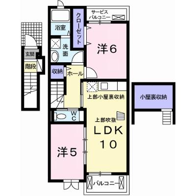 サンリット・ベルＤ 203【管理NO：1-017248901-02030】 ★家具家電は申し込み後に搬入します★の物件画像