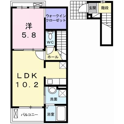 メゾンド　サンセールＡ 202【管理NO：1-017219701-02020】 ★家具家電は申し込み後に搬入します 2026年08月上旬入居可能の物件画像
