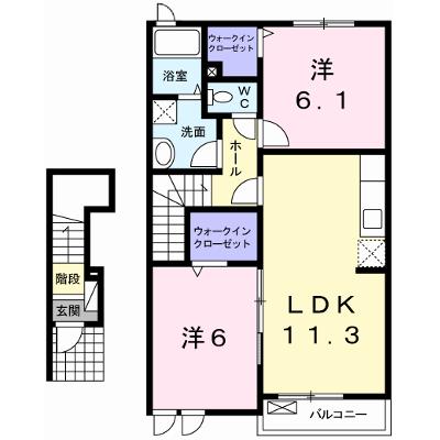 シルフィード 202【管理NO：1-017050901-02020】 ★家具家電は申し込み後に搬入しますの物件画像