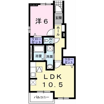 リシェスコリーヌＡ 103【管理NO：1-016315201-01030】 ★家具家電は申し込み後に搬入しますの物件画像