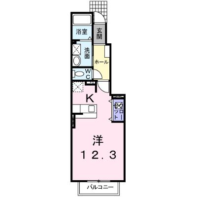アライブカーサⅠ 103【管理NO：1-014754301-01030】 ★家具家電は申し込み後に搬入します★の物件画像