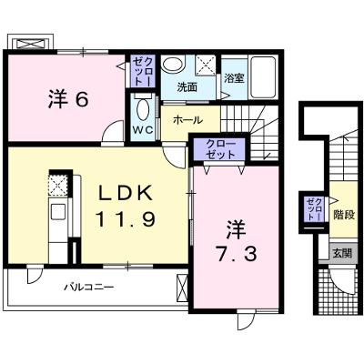 グラン・シャリオＢ 203【管理NO：1-013559402-02030】 ★家具家電は申し込み後に搬入しますの物件画像