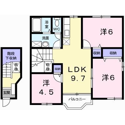 シャン・ドール生駒Ｂ 202【管理NO：1-012149602-02020】 ★家具家電は申し込み後に搬入します 2026年07月上旬入居可能の物件画像