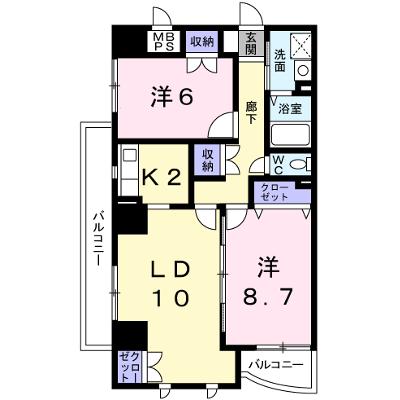 シエル青山 405【管理NO：1-009761701-04050】の物件画像