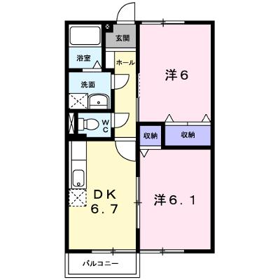 カーサ正保橋 201【管理NO：1-007633001-02010】 ★家具家電は申し込み後に搬入します★の物件画像