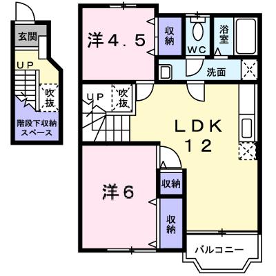 ウエストウッド 202【管理NO：1-007420801-02020】 ★家具家電は申し込み後に搬入します★の物件画像