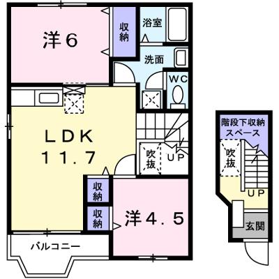 グランメール２ 201【管理NO：1-007397802-02010】の物件画像