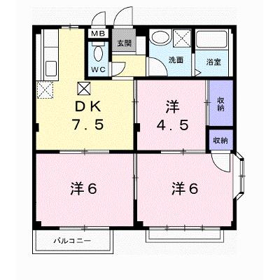 エルディム正木 201【管理NO：1-001736001-02010】 ★家具家電は申し込み後に搬入しますの物件画像