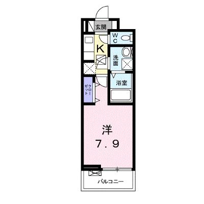 Ｋ－３．四条大路 103【管理NO：1-026154901-01030】 ★家具家電は申し込み後に搬入しますの物件画像