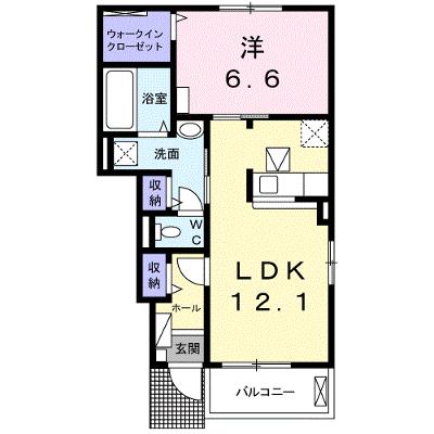 ベルオーブⅥ 105【管理NO：1-022683101-01040】 ★家具家電は申し込み後に搬入します 2026年07月中旬入居可能の物件画像