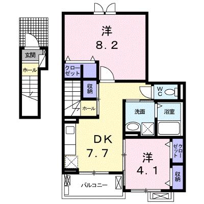 アルカンシエルコリーヌ 202【管理NO：1-019588101-02020】 2026年07月中旬入居可能の物件画像