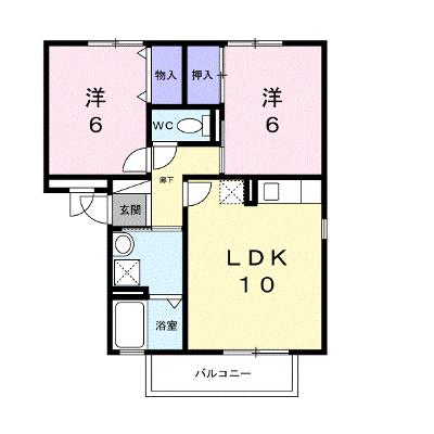 アルタイル梅美台 205【管理NO：1-099349901-02040】の物件画像