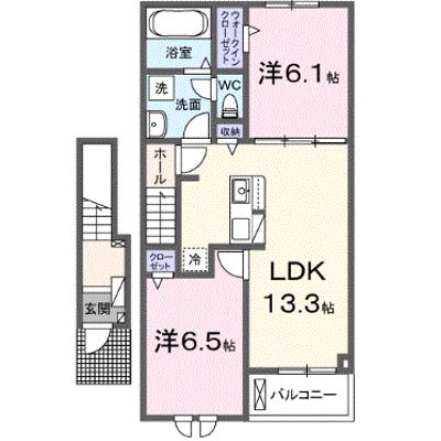 サニーヒル 204【管理NO：1-028486901-02040】 ★家具家電は申し込み後に搬入します 2026年11月下旬入居可能の物件画像