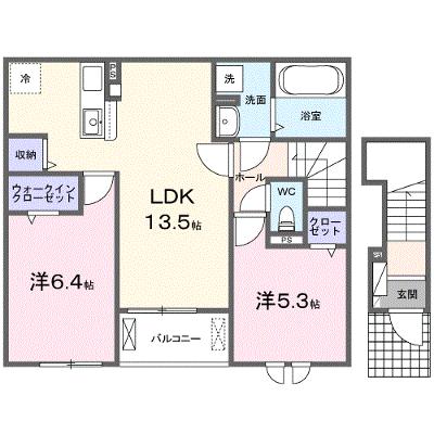パルクレール 202【管理NO：1-027894201-02020】 ★家具家電は申し込み後に搬入します 2026年09月下旬入居可能の物件画像