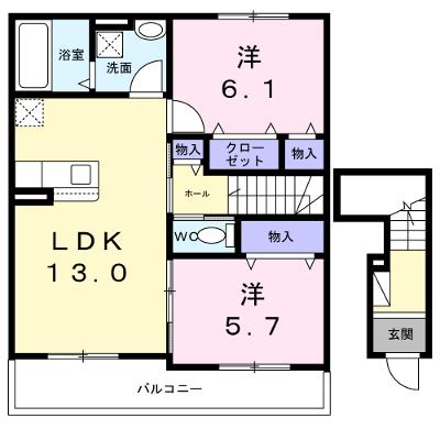 パルクレール 201【管理NO：1-027894201-02010】 ★家具家電は申し込み後に搬入します 2026年09月下旬入居可能の物件画像