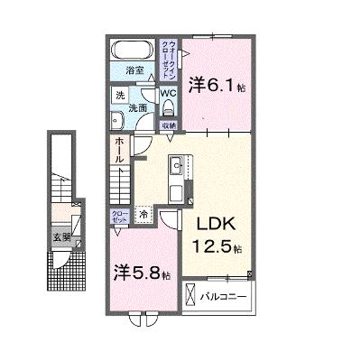 エスペランサ 203【管理NO：1-027187201-02030】の物件画像