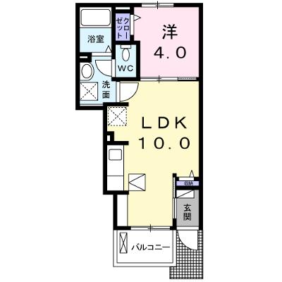 ルナ　ヒルズ 106【管理NO：1-025030201-01050】 ★家具家電は申し込み後に搬入します★の物件画像