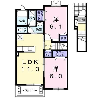 フリーデＣ 203【管理NO：1-021891203-02030】 ★家具家電は申し込み後に搬入します 2026年08月上旬入居可能の物件画像
