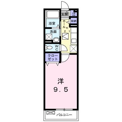 イリーデⅡ 206【管理NO：1-020817602-02050】 ★家具家電は申し込み後に搬入します 2026年08月上旬入居可能の物件画像