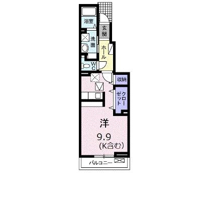 フォンテ－ヌ　Ｎ－Ⅴ 101【管理NO：1-020743101-01010】 ★家具家電は申し込み後に搬入します★の物件画像