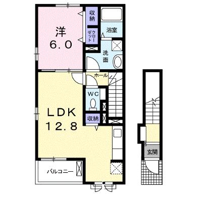 サニーシャトウ　Ｓ 201【管理NO：1-020168501-02010】 ★家具家電は申し込み後に搬入しますの物件画像