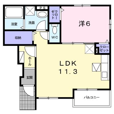 ワイズ 101【管理NO：1-019148701-01010】 ★家具家電は申し込み後に搬入します★の物件画像