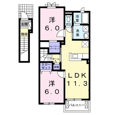 ネオ・ブローテＦ 201【管理NO：1-018811301-02010】 ★家具家電は申し込み後に搬入しますの物件画像