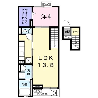 レジデンス斑鳩 405【管理NO：1-016579101-04040】 ★家具家電は申し込み後に搬入しますの物件画像