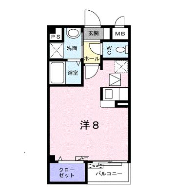 パレット法蓮 106【管理NO：1-014231401-01050】 ★家具家電は申し込み後に搬入します 2026年08月上旬入居可能の物件画像