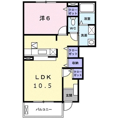 グラース　プロムナード 103【管理NO：1-013989201-01030】 ★家具家電は申し込み後に搬入します 2026年07月中旬入居可能の物件画像