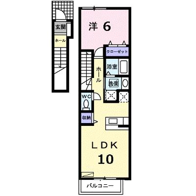 サニーコートＢ棟 201【管理NO：1-012087301-02010】 ★家具家電は申し込み後に搬入しますの物件画像
