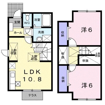 エトワ－ル 102【管理NO：1-007550601-01020】 ★家具家電は申し込み後に搬入しますの物件画像