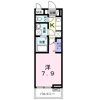 キアーロ　下田 302【管理NO：1-025812901-03020】 ★家具家電は申し込み後に搬入します 2026年07月中旬入居可能の物件画像