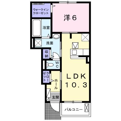 ＴＮ　Ｃａｓａ 102【管理NO：1-025712101-01020】 ★家具家電は申し込み後に搬入しますの物件画像