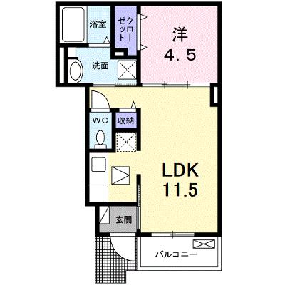メゾン　リアン 106【管理NO：1-028314701-01060】 ★家具家電は申し込み後に搬入します★ ★2026年09月上旬入居可能★の物件画像