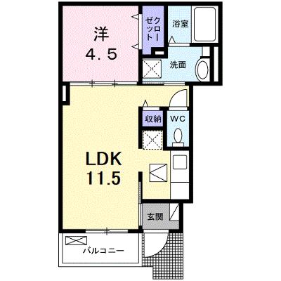 メゾン　リアン 101【管理NO：1-028314701-01010】 ★家具家電は申し込み後に搬入します 2026年09月上旬入居可能の物件画像