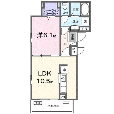 ラヴィエールⅡ 201【管理NO：1-028198602-02010】 ★家具家電は申し込み後に搬入します 2026年09月下旬入居可能の物件画像