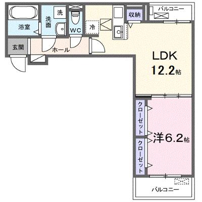 ラヴィエールⅡ 103【管理NO：1-028198602-01030】 ★家具家電は申し込み後に搬入します 2026年09月下旬入居可能の物件画像