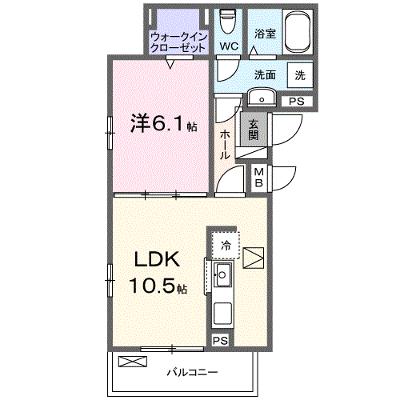 ラヴィエールⅡ 101【管理NO：1-028198602-01010】 ★家具家電は申し込み後に搬入します 2026年09月下旬入居可能の物件画像