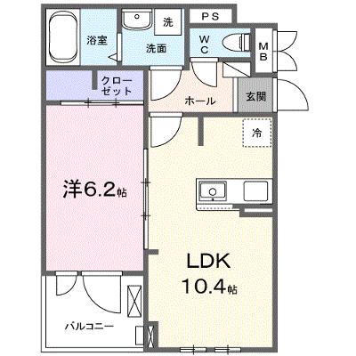 ラヴィエールⅠ 302【管理NO：1-028198601-03020】 ★家具家電は申し込み後に搬入します 2026年09月下旬入居可能の物件画像