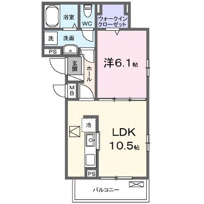 ラヴィエールⅠ 201【管理NO：1-028198601-02010】 ★家具家電は申し込み後に搬入します★ ★2026年09月下旬入居可能★の物件画像