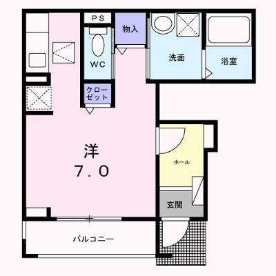Ｃｒｅｓｔ　倭 107【管理NO：1-027380701-01060】 ★家具家電は申し込み後に搬入しますの物件画像